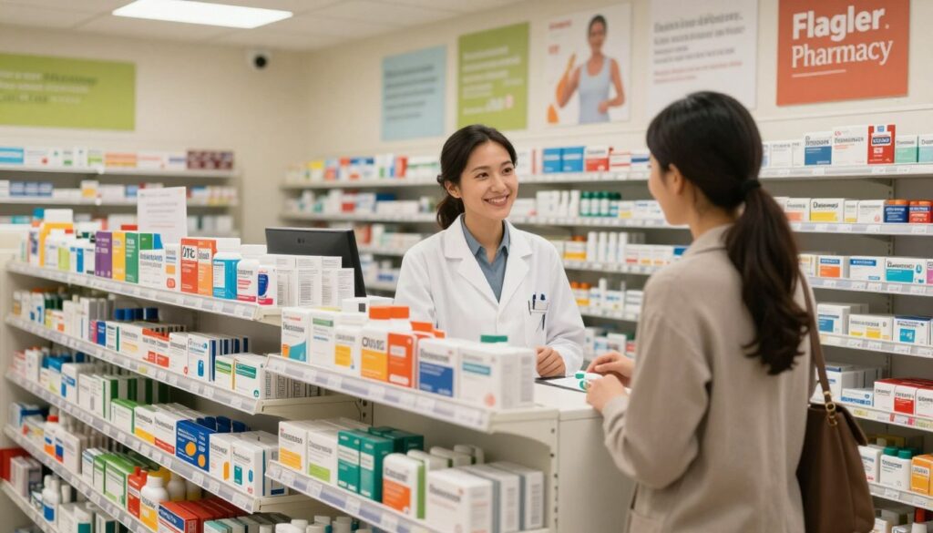 over-the-counter medicines store