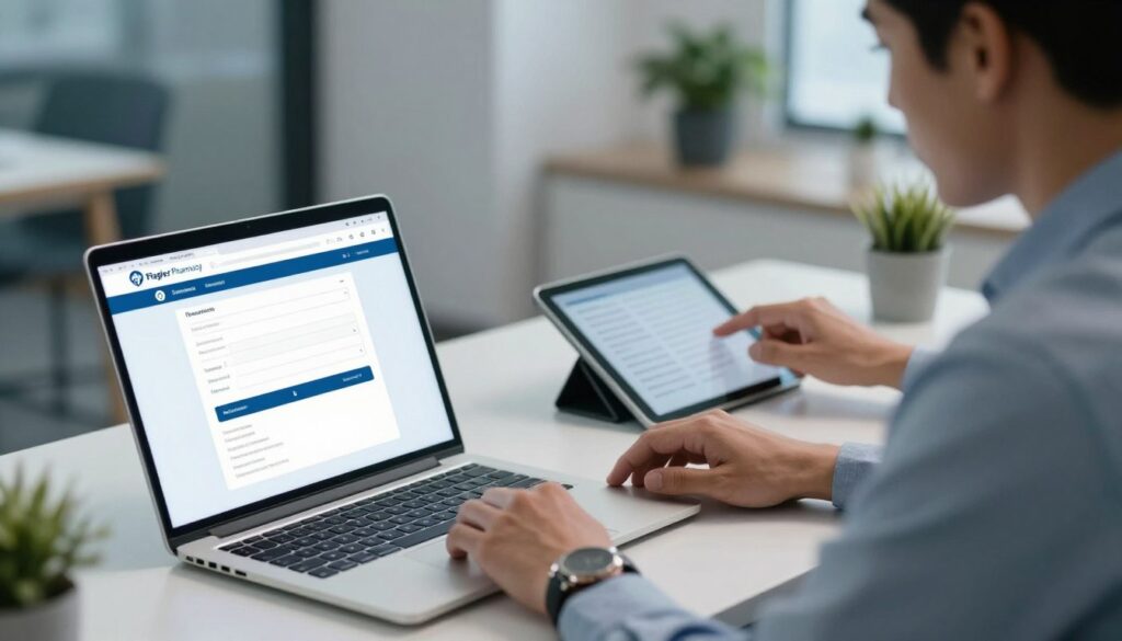 secure online prescription transfer